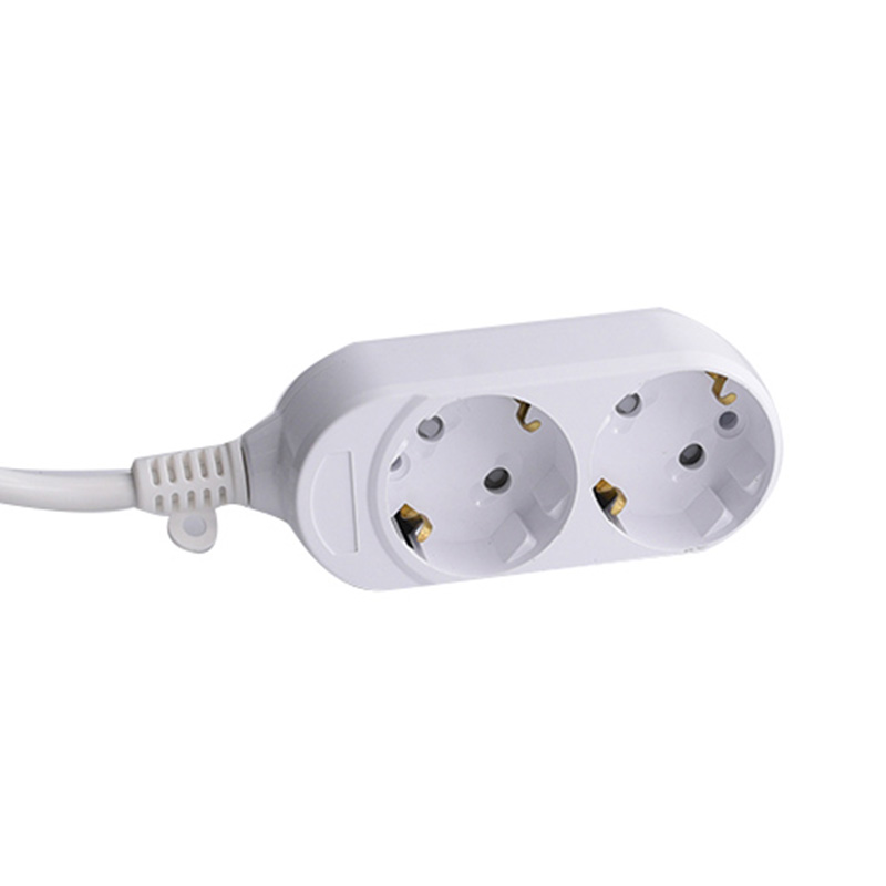 10a White 2 Outlets Eu Songet Standard โดยไม่ต้องสวิตช์ 10a White 2 Outlets Eu Songet Standard โดยไม่ต้องสวิตช์