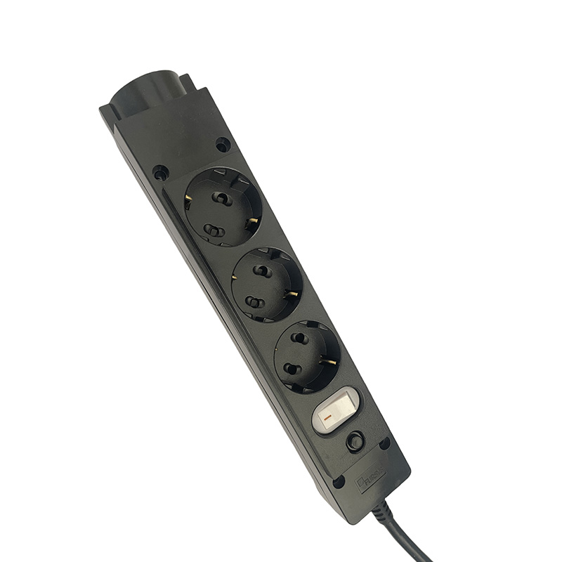 Power Saving Black 4 Outlets KC Standard Sockets พร้อมสวิตช์ Power Saving Black 4 Outlets KC Standard Sockets พร้อมสวิตช์